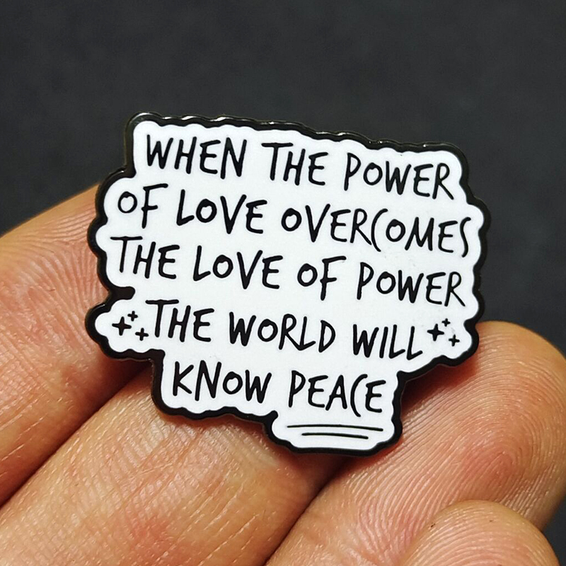 Ethnic Fashion Quotes - Interesting celebrity quote brooches, hope for