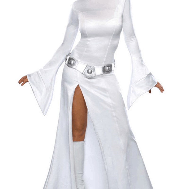 Ethnic Wear - Adult Performance Costume White Long Dress
