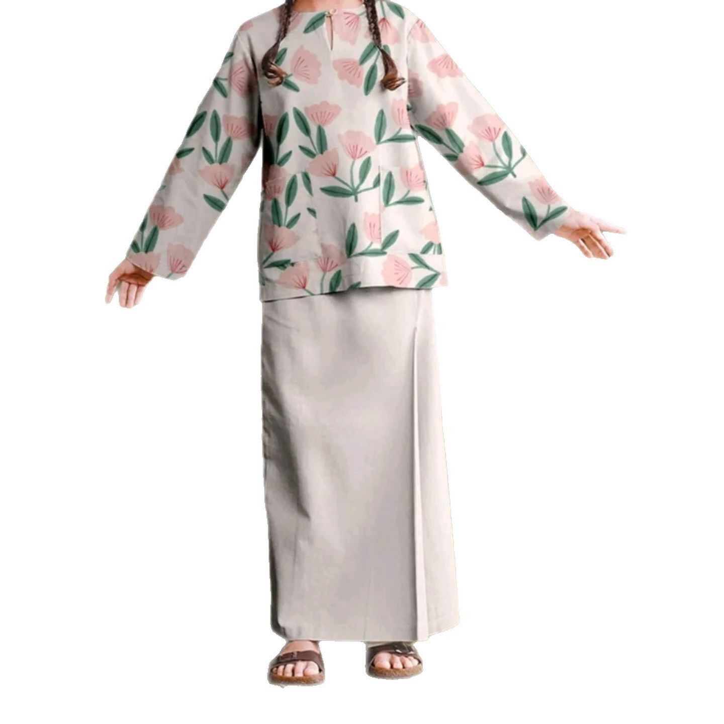 Ethnic Wear - Children's Buddy Set Cross-Border Ethnic Costume