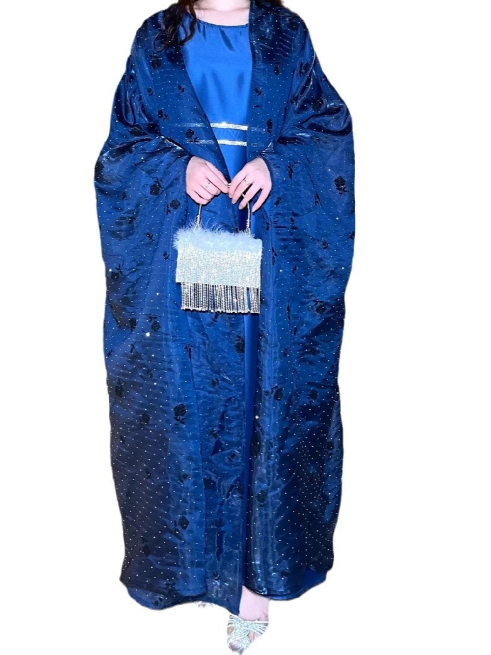Eid Muslim 2 Piece Set Women P - Jalabiya Women Arabic 评论和价格