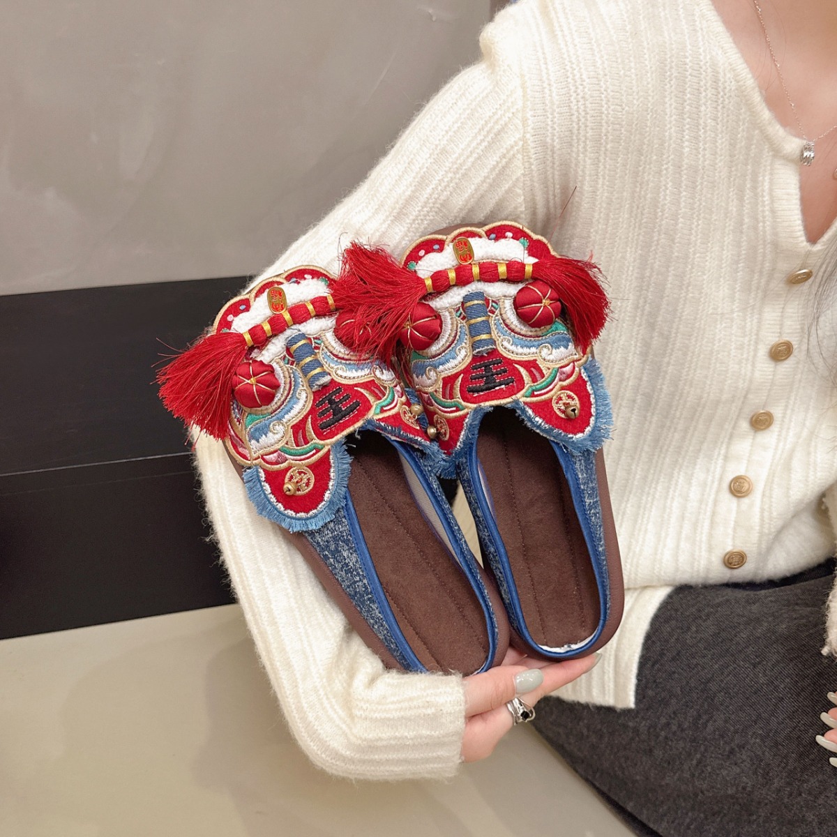 Spring/Autumn Women Retro ethn - Ethnic Fashion House 评论和价格