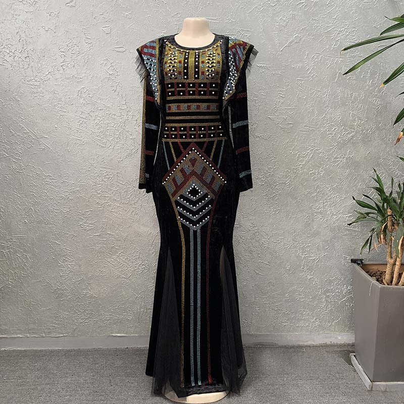 Elegant Women Bazin Rich Afric - Ethnic Fashion House 评论和价格