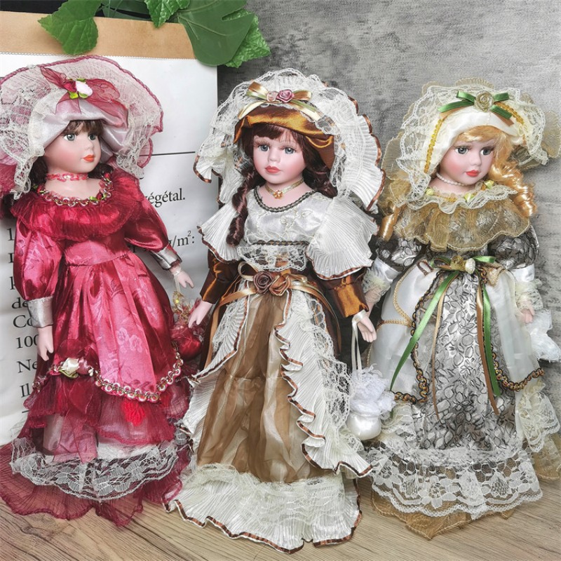 41cm Russian Ceramic Doll Toy  - Ethnic Fashion House 评论和价格