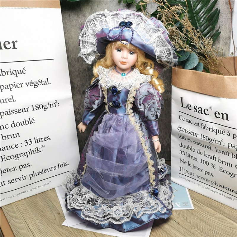 41cm Russian Ceramic Doll Toy  - Ethnic Fashion House 评论和价格