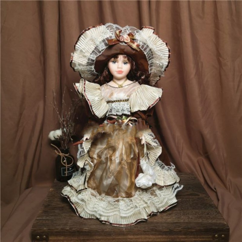 41cm Russian Ceramic Doll Toy  - Ethnic Fashion House 评论和价格