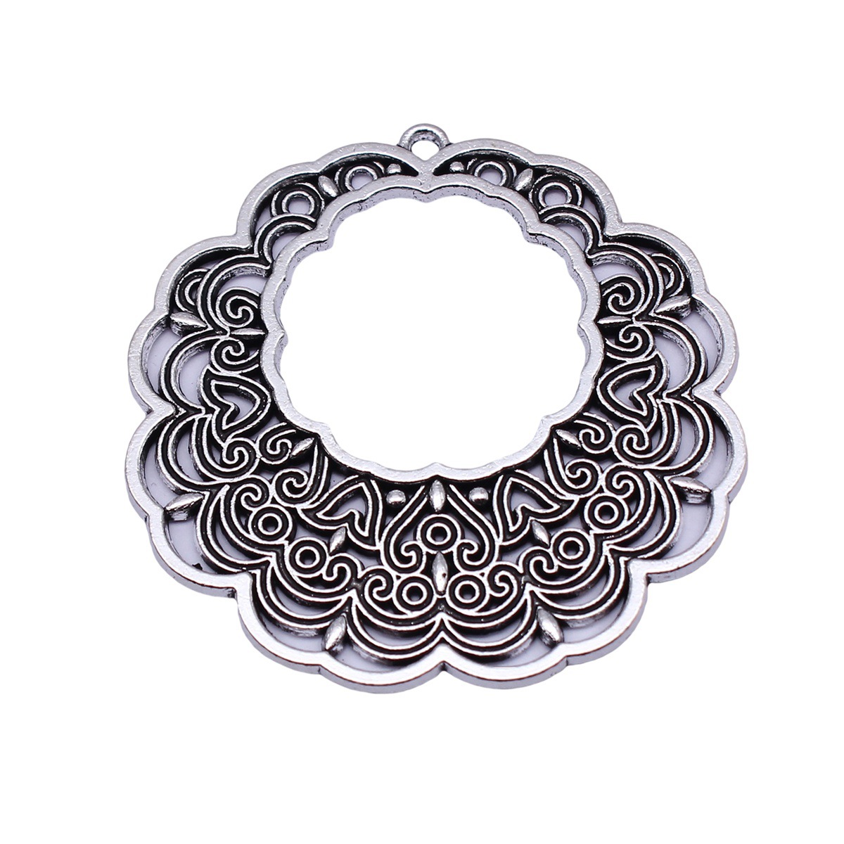 Boho Ethnic Mandala Pendant Fl - Ethnic Boho Fashion 评论和价格