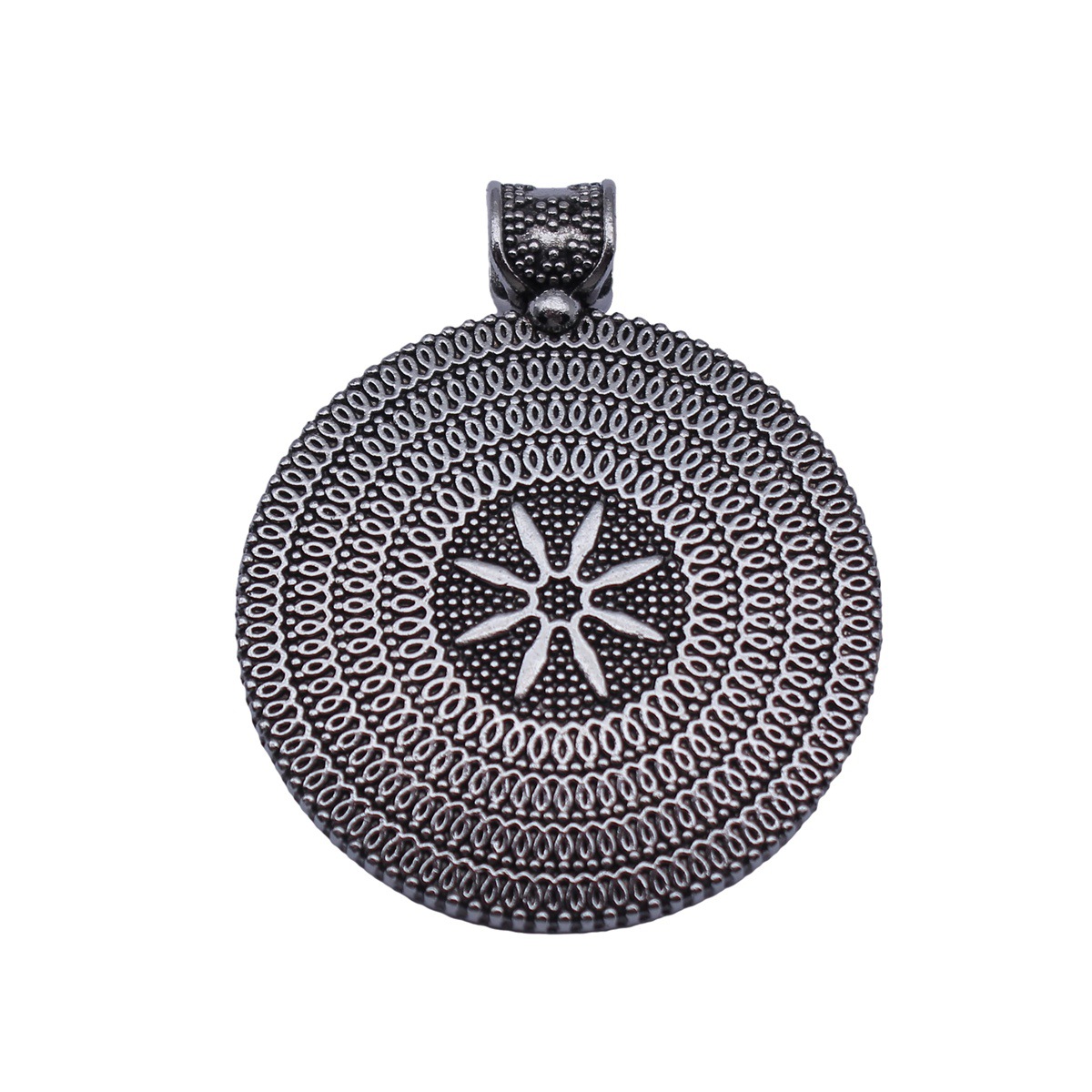Boho Ethnic Mandala Pendant Fl - Ethnic Boho Fashion 评论和价格