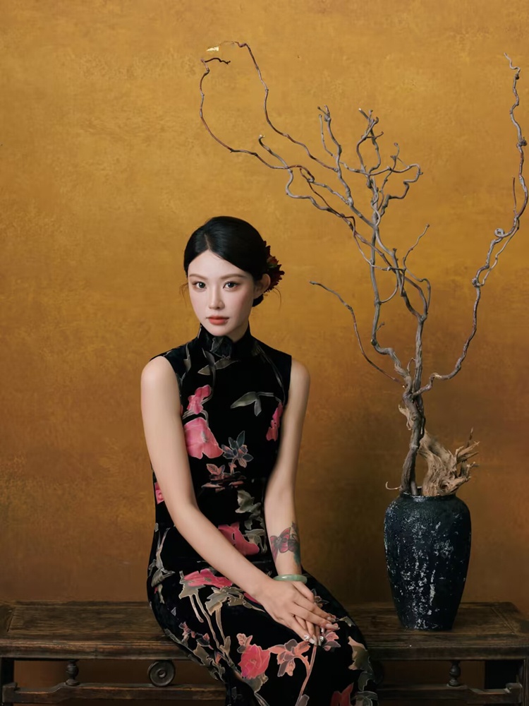 New Vintage Chinese  Studio Po - Ethnic Wear 评论和价格