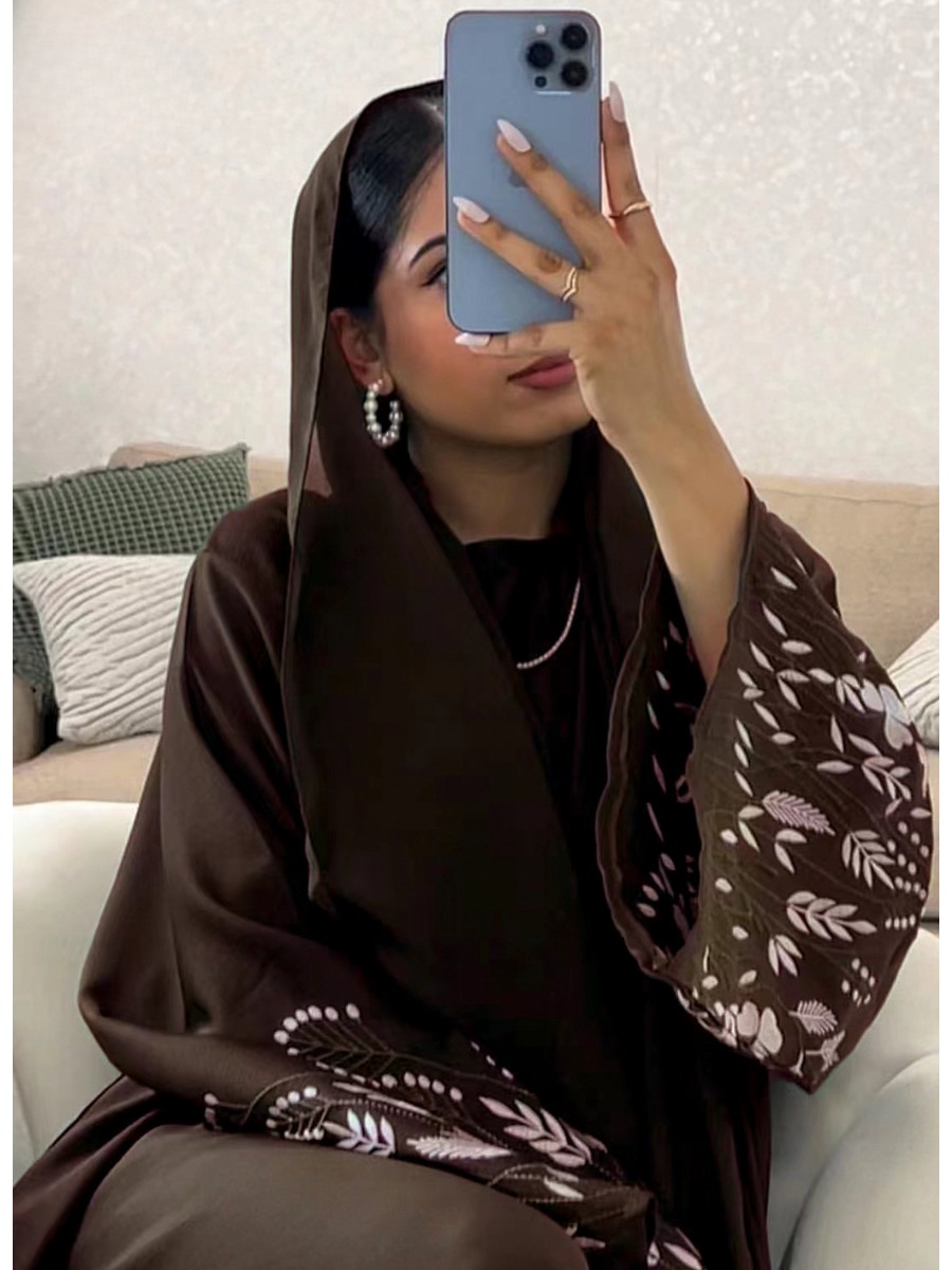 Turkey Emboridery Abaya for Wo - Jalabiya Women Arabic 评论和价格