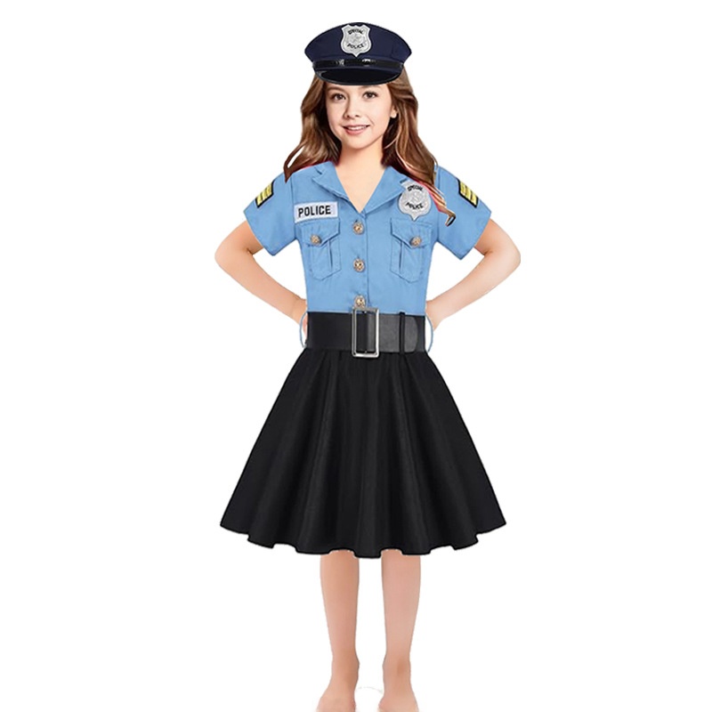 Halloween Children's Police Su - Ethnic Wear 评论和价格