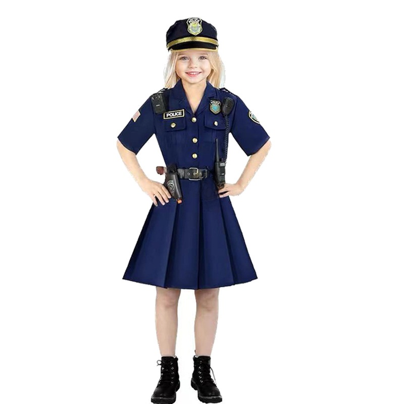 Halloween Children's Police Su - Ethnic Wear 评论和价格