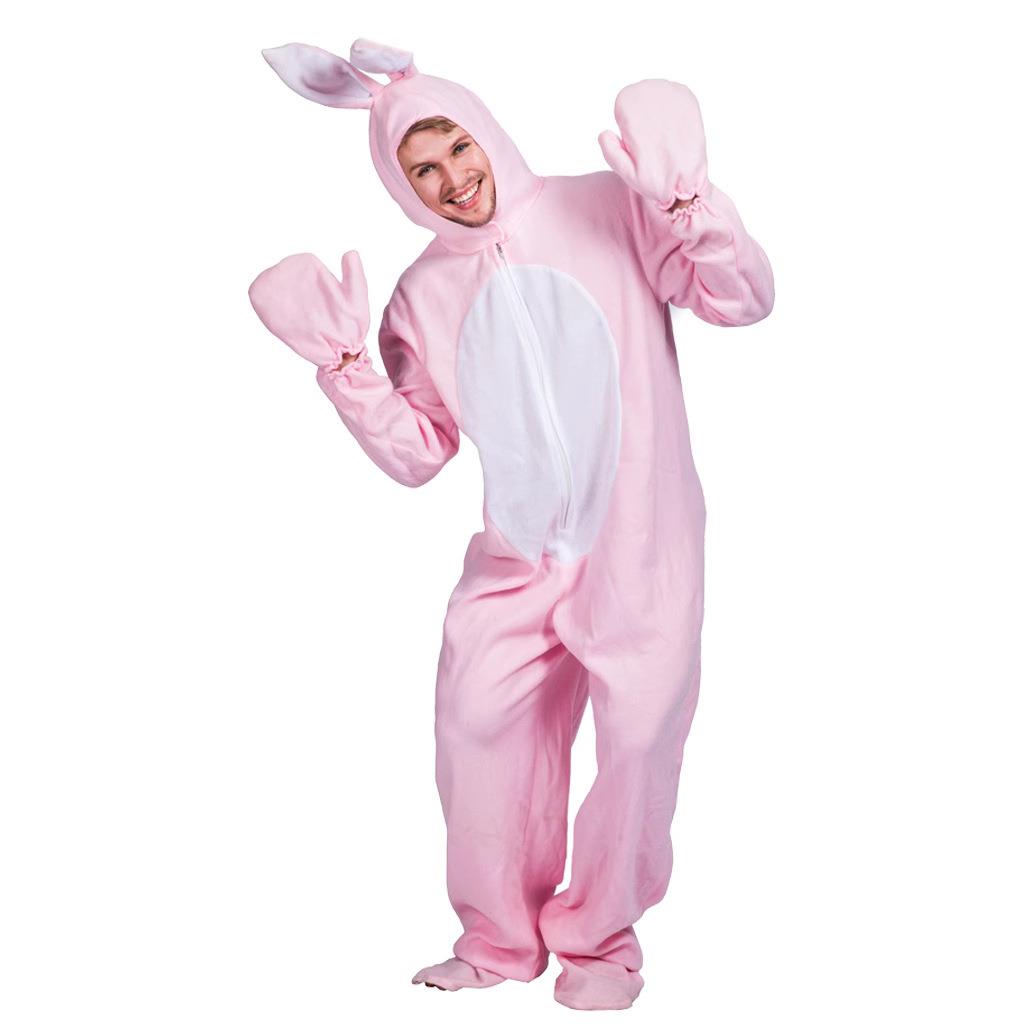 Adult Pink Rabbit Costume Slee - Ethnic Wear 评论和价格