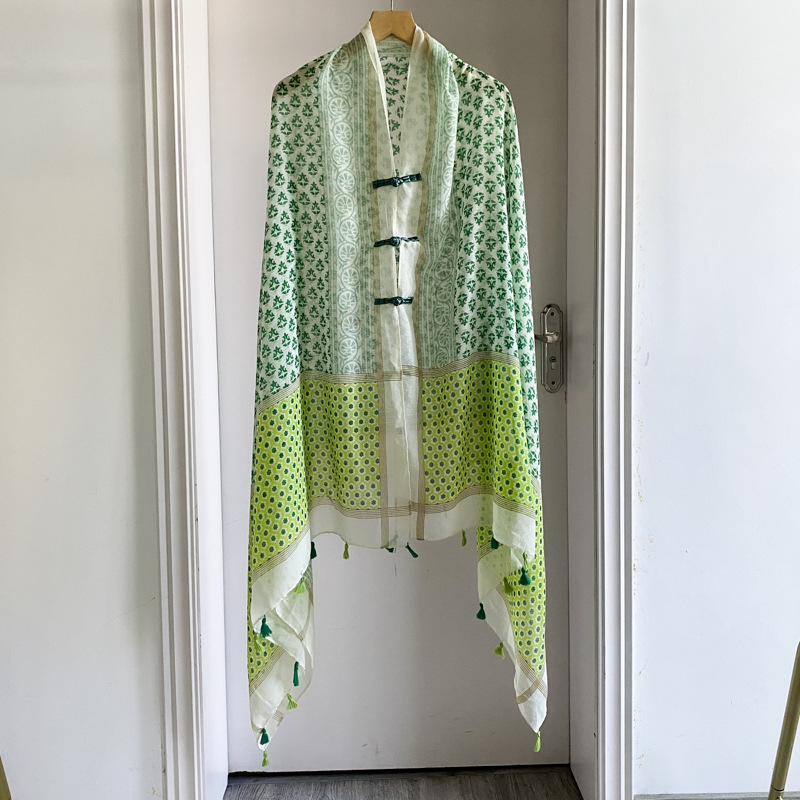 New Ethnic Style Paisley Shawl - Go Ethnic Fashion 评论和价格