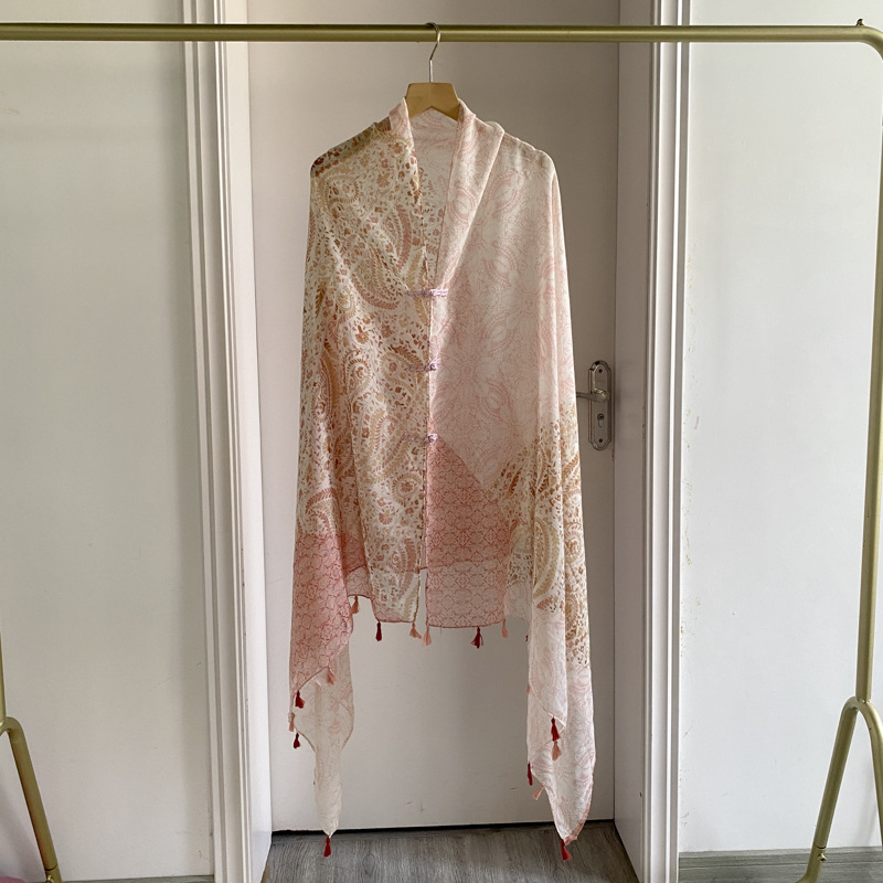 New Ethnic Style Paisley Shawl - Go Ethnic Fashion 评论和价格