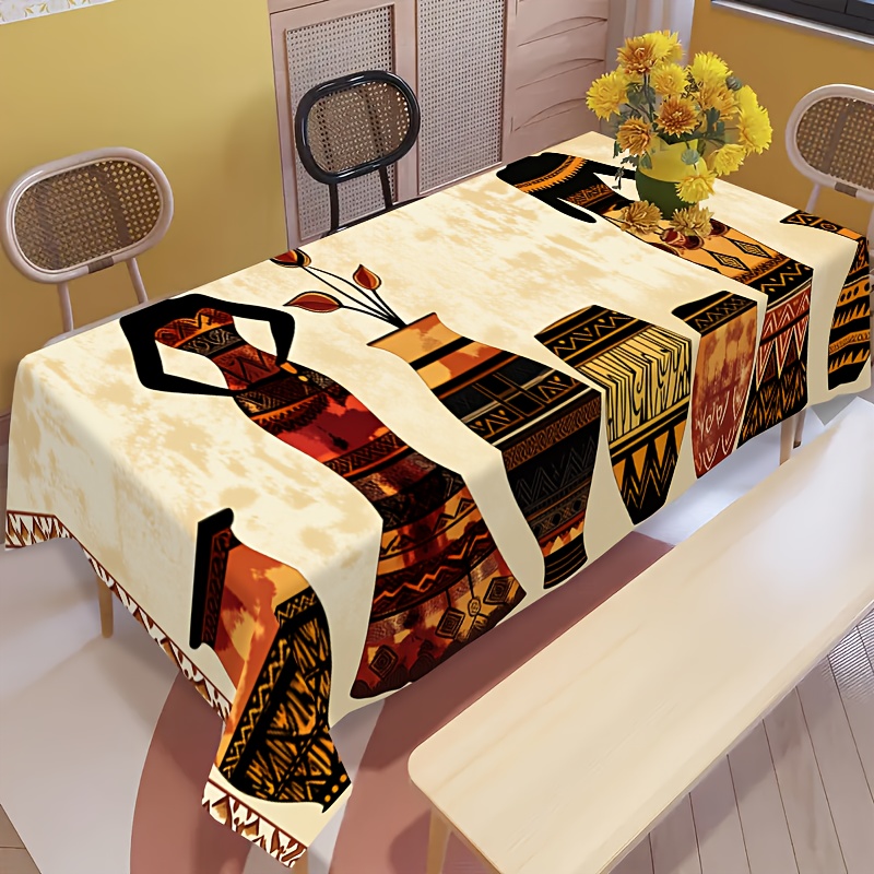 One African-style tablecloth w - Ethnic Fashion House 评论和价格