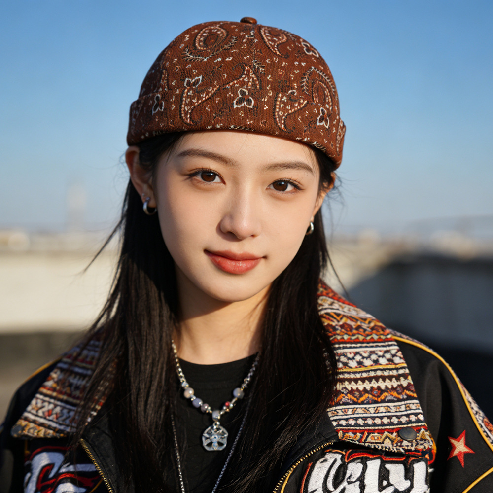 Retro Paisley Yapi Guapi Hat W - Go Ethnic Fashion 评论和价格