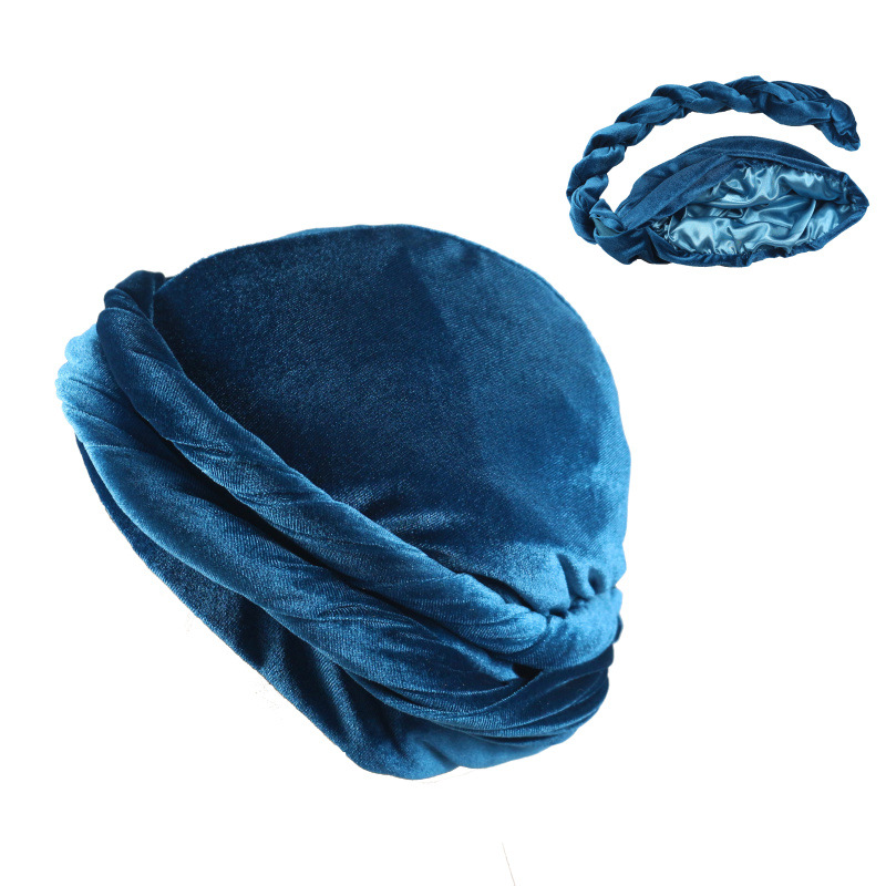 Solid Color Men's Velvet Head  - Ethnic Fashion Men 评论和价格