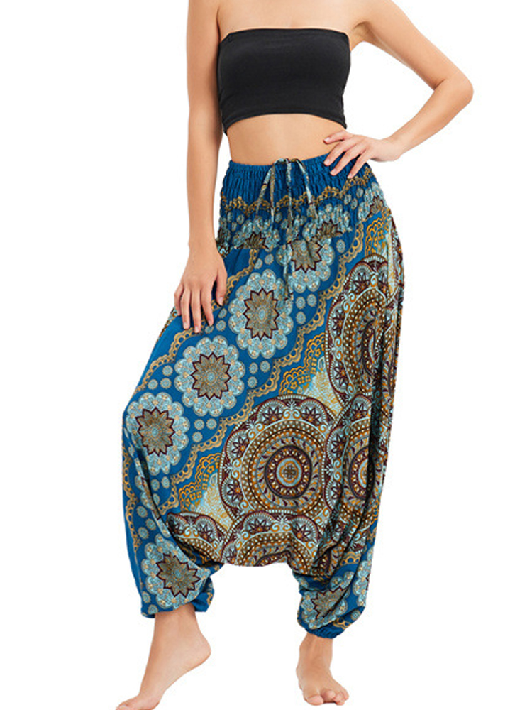 Retro Boho Floral Print Casual - Ethnic Boho Fashion 评论和价格