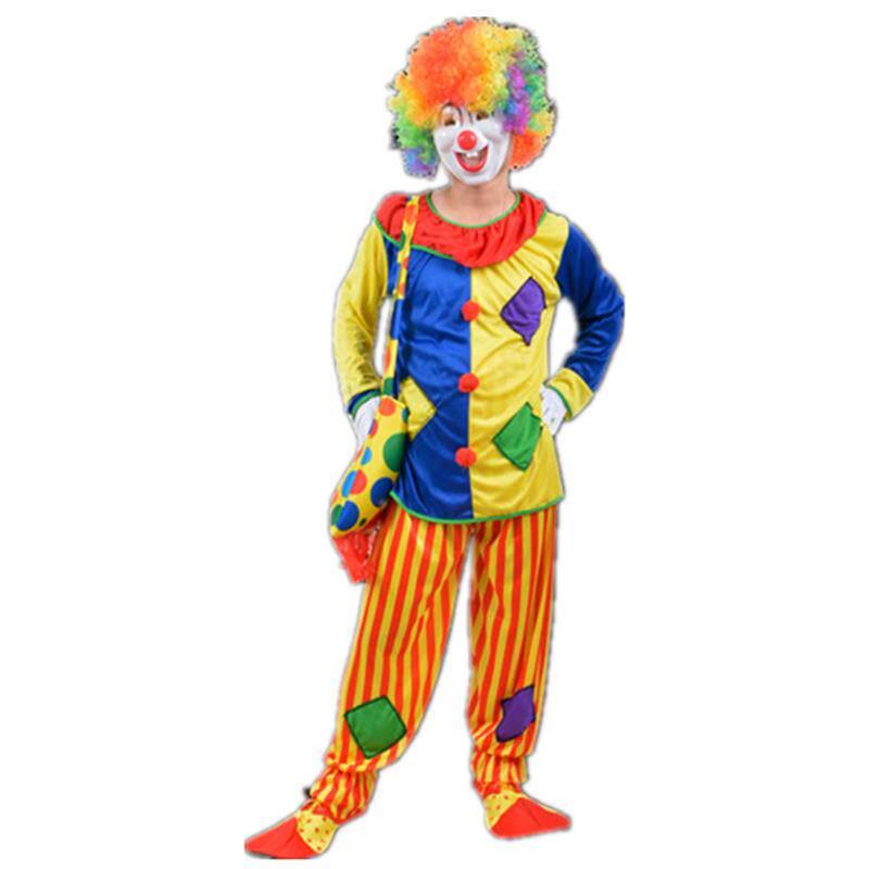 Halloween Clown Costume Ball C - Ethnic Wear 评论和价格