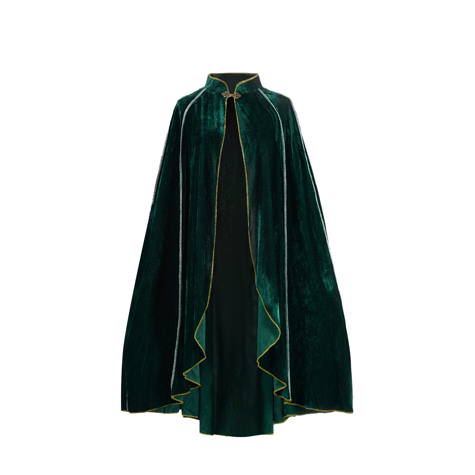 Halloween Velvet Cape Vintage  - Ethnic Wear 评论和价格