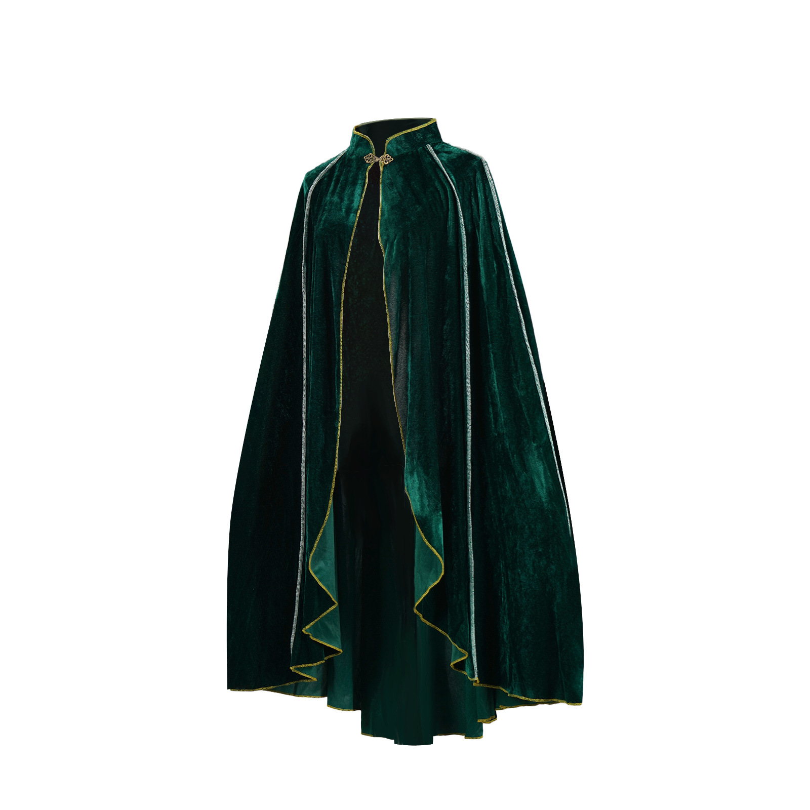 Halloween Velvet Cape Vintage  - Ethnic Wear 评论和价格