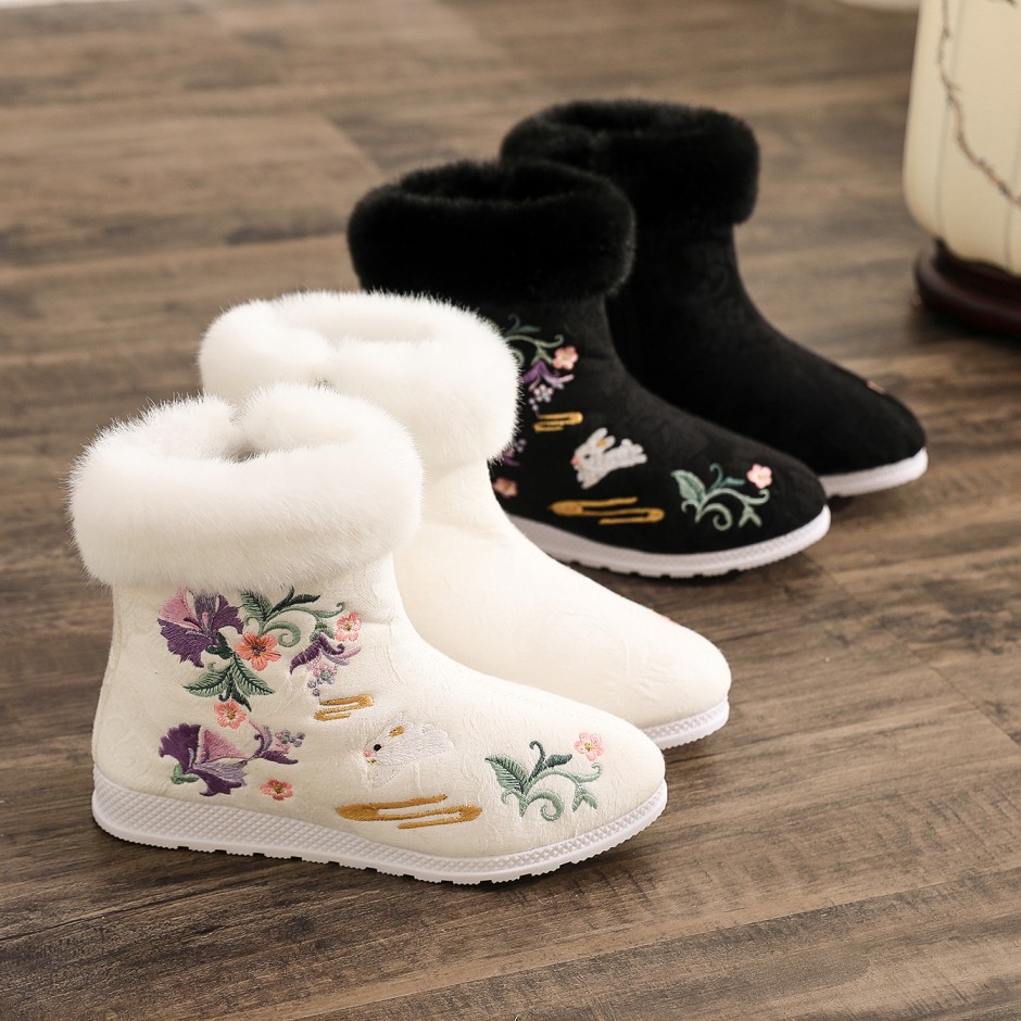 Fashion Winter Boots Women's S - Winter Ethnic Fashion For Women 评论和价格