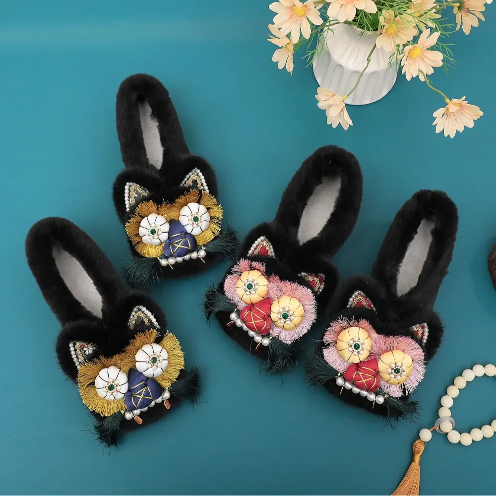 Fashion Ethnic Style Cloth Sho - Winter Ethnic Fashion For Women 评论和价格