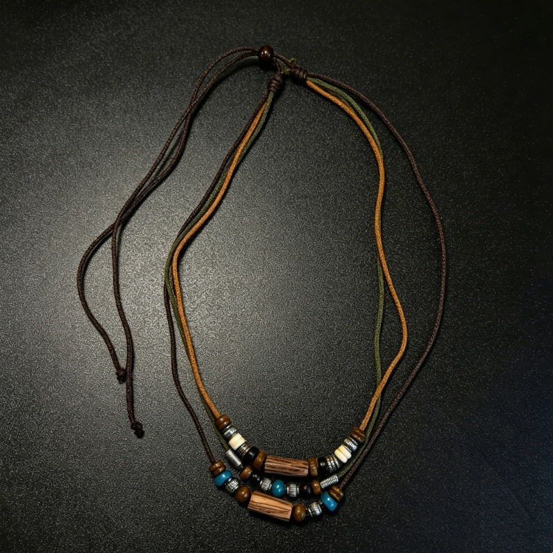 Vintage 2 Layer Faux Leather W - Ethnic Boho Fashion 评论和价格