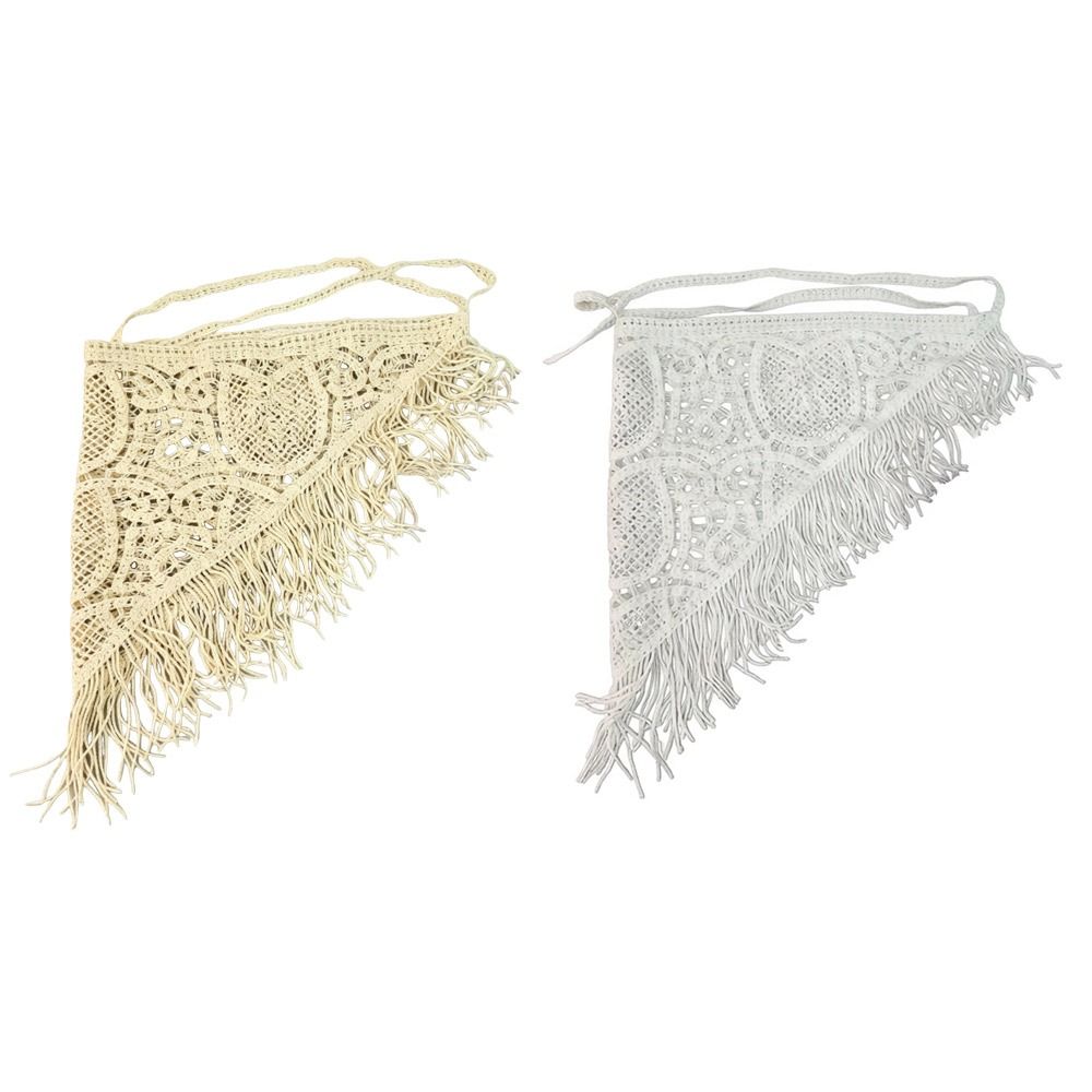 Bohemian Knitted Fringed Flap  - Ethnic Boho Fashion 评论和价格