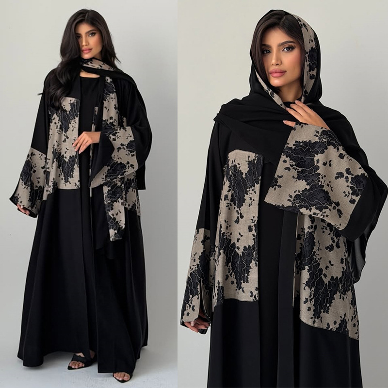 Women Eid Abaya Hijab 2 Piece  - Jalabiya Women Arabic 评论和价格
